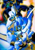 Expressionist Flowers  Orchids #4951
